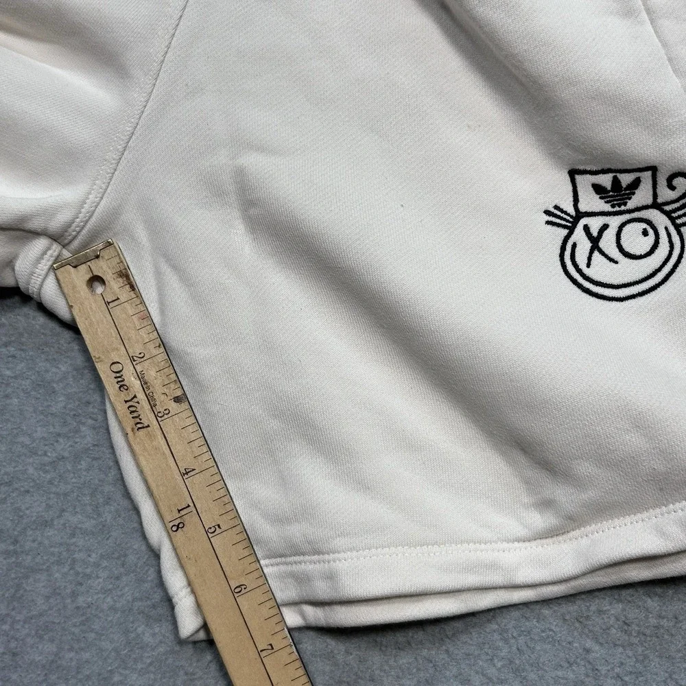 Adidas Andre Saraiva Embroidered Logo Sweat Shorts‎ Size Small